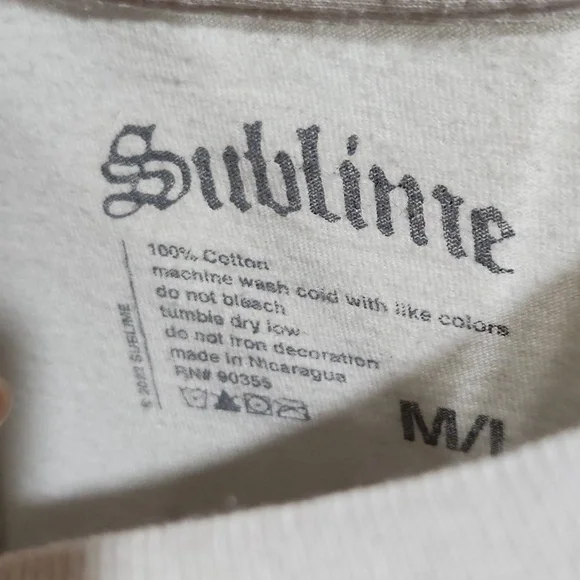 Sublime cropped t - Picture 3 of 3
